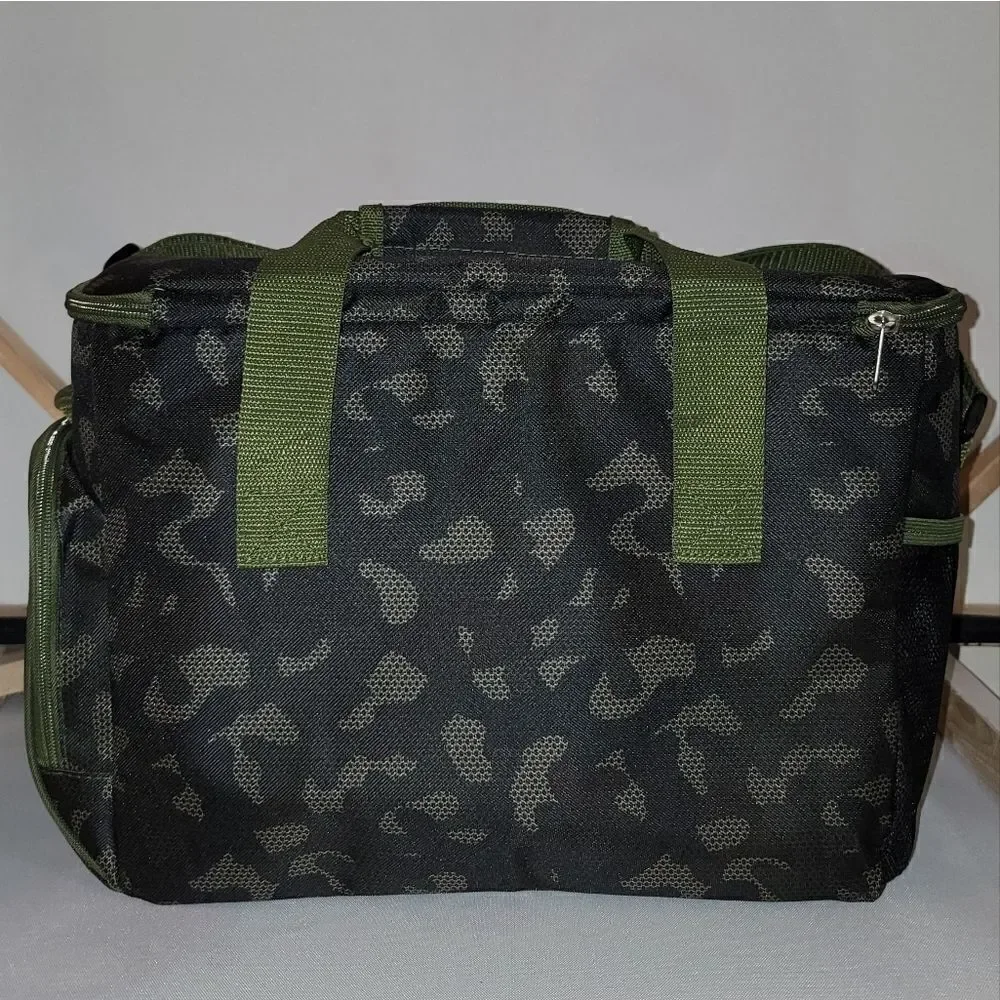 True Living 30 Can Camo Insulated Cooler Many Pocket New